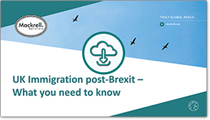 UK Immigration Post-Brexit - What you need to know