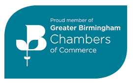 Proud member of Greater Birmingham Chambers of Commerce