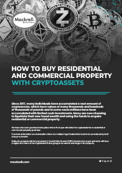 How to buy residential and commercial property with Cryptoassets