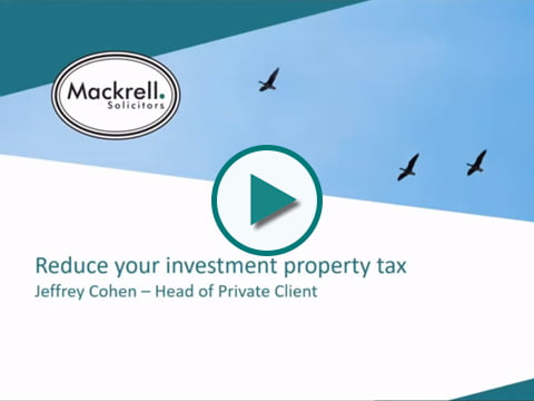 Reduce your investment property tax
