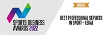 Sports Business Awards - Best Professional Services in Sport - Legal - Finalist
