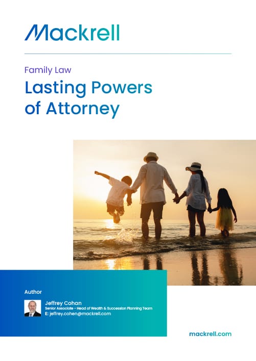 Lasting Powers of Attorney
