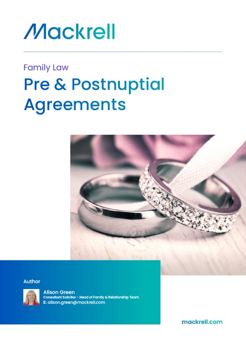 Pre & Postnuptial Agreements