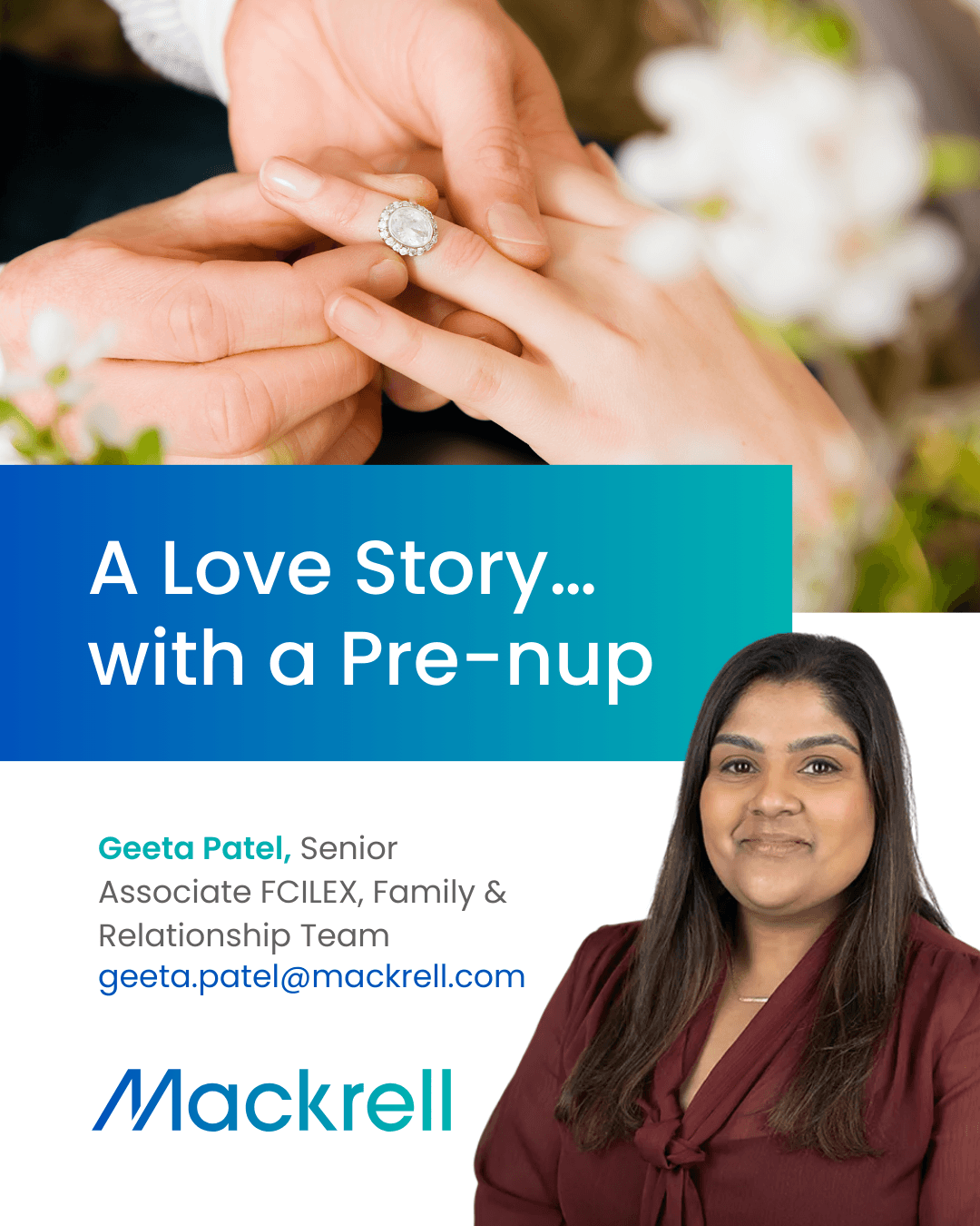 Mackrell A Love Story… with a Pre-nup - Mackrell LLP